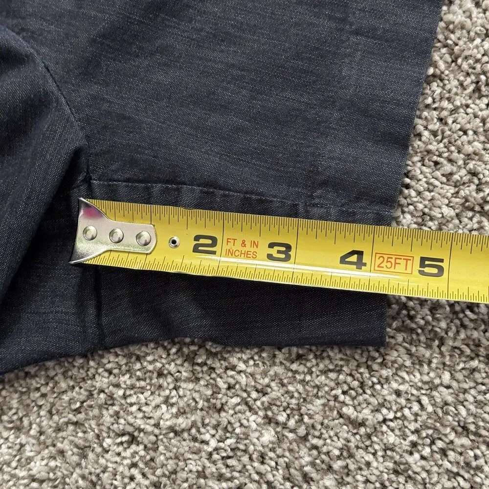 ANN TAYLOR Signature Chino Flat Front Mid Rise Shorts Size 8 Inseam 4.25” - Picture 7 of 8